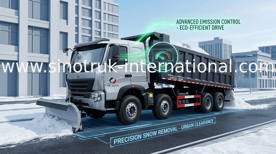 شاحنة قلابة قلابة SINOTRUK HOWO A7 31 طن للبناء ZZ3317N3567N1