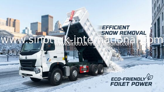 ساينو تراك HOWO A7 8X4 الثقيلة تفريغ شاحنة للبناء ZZ3317N3867N1
