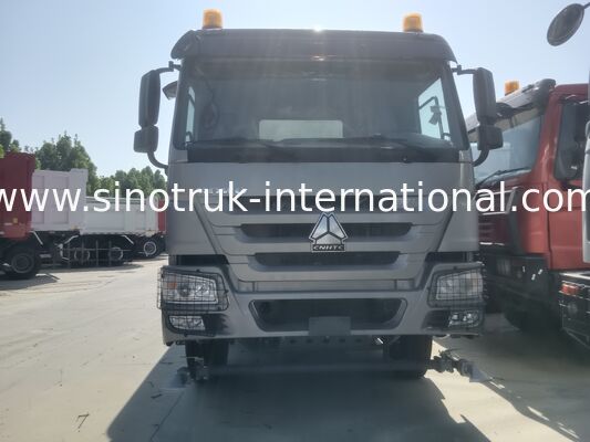ساينو تراك Howo Sprinkler Water Tank Truck 10-25CBM 6 X 4 Euro 2 371HP أبيض
