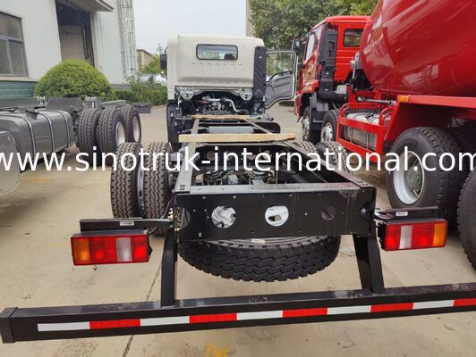 هيكل شاحنة بضائع ذات محرك يسار HOWO 140HP مع سعة تحميل 8-12 طن