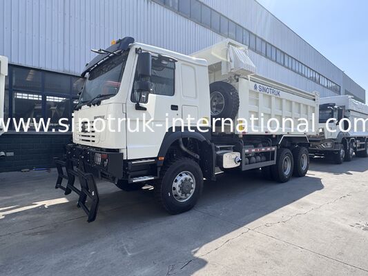 سينوتروك هووو كابينة وجه الشبح 380HP شاحنة 6X4