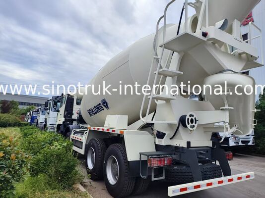 الثقيلة HOWO 8x4 16m3 خلاطة الخرسانة لوري 371HP محرك PMP سرعة المخفض للبناء