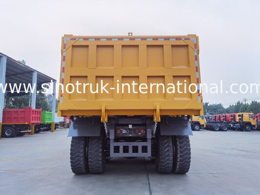 6×4 Mining Tipper 90Ton 430HP LHD SINOTRUK HOWO For Mining Industry