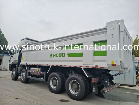 HOWO 8X4 380HP NX شاحنة نقله مع غطاء الباربلين RHD