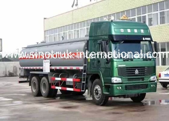 شاحنة ناقلة الوقود SINOTRUK HOWO 16-20CBM شاحنة ناقلة الوقود 6X4 LHD 290HP شاحنة ناقلة النفط Euro2