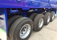 Logistic Industry Tri Axle Semi Tipper، Cargo Semi Low Bed Trailer