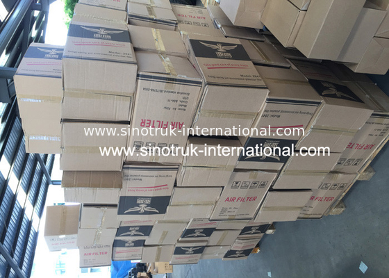 فلاتر الهواء WG9725190102 قطع غيار الشاحنات ، قطع غيار Howo عمر طويل