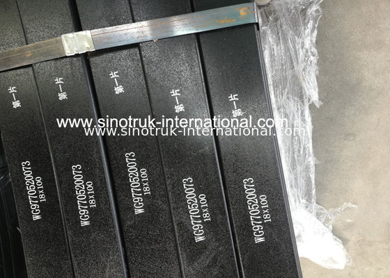 70 طن قطع غيار شاحنة التعدين تفريغ الجبهة أوراق الينابيع WG9770520073