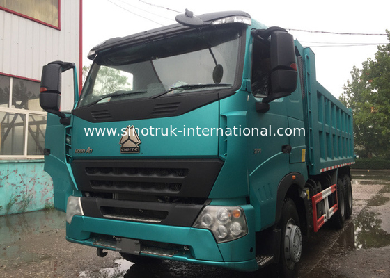 SINOTRUK HOWO A7 شاحنة القمامة الثقيلة مع عمر طويل ، 5800 * 2300 * 1500 مم