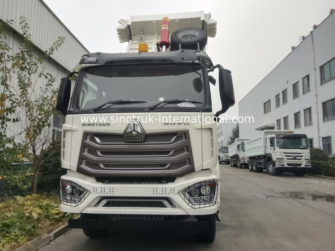 30 - 40 طن RHD 10 عجلات القماش الصناعي سينوتروك هوو 6x4 شاحنة عجلة للإنشاءات