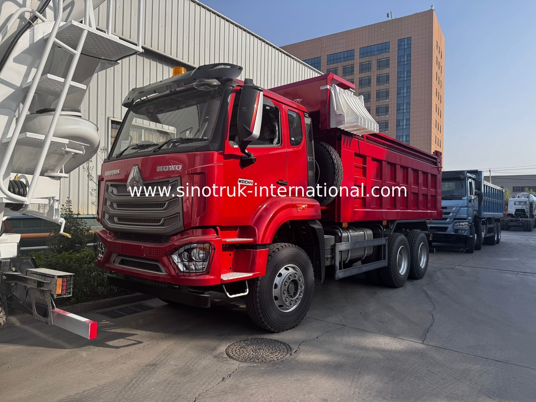 سينوتروك هوهان نيو هوو 6X4 RHD 10 عجلات مع بوابة خلفية صلبة معززة
