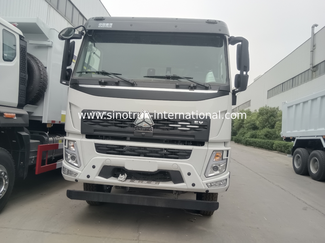 سينوتروك هوو 380HP شاحنة تيمبر 12 عجلات LHD 31 طن 20-30CBM V7-X كابينة