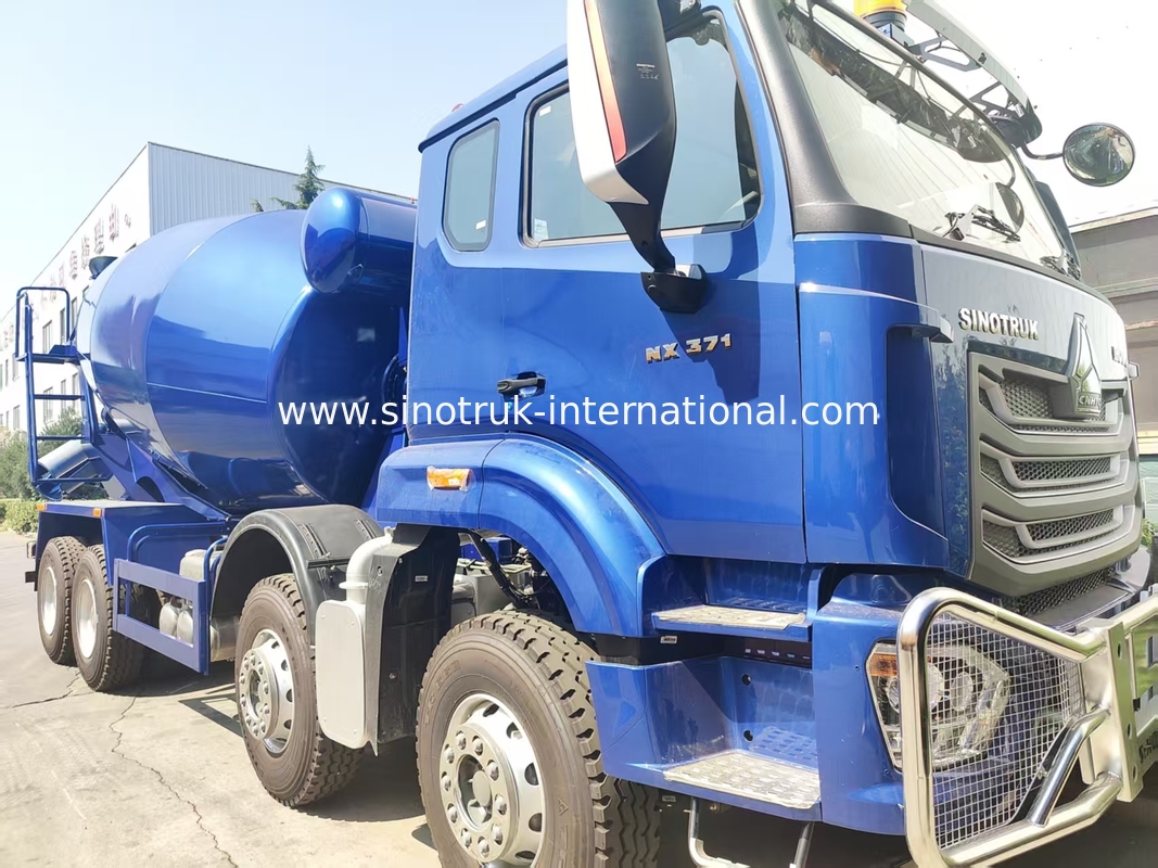 شاحنة خلط الخرسانة SINOTRUK HOWO NX 371HP 8*4 ذات 12 عجلة، خلاطة خرسانة، شاحنة خلط الأسمنت