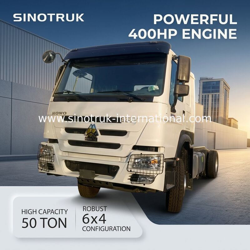شاسية ناقلة النفط المائية SINOTRUK HOWO LHD 6X4 400HP