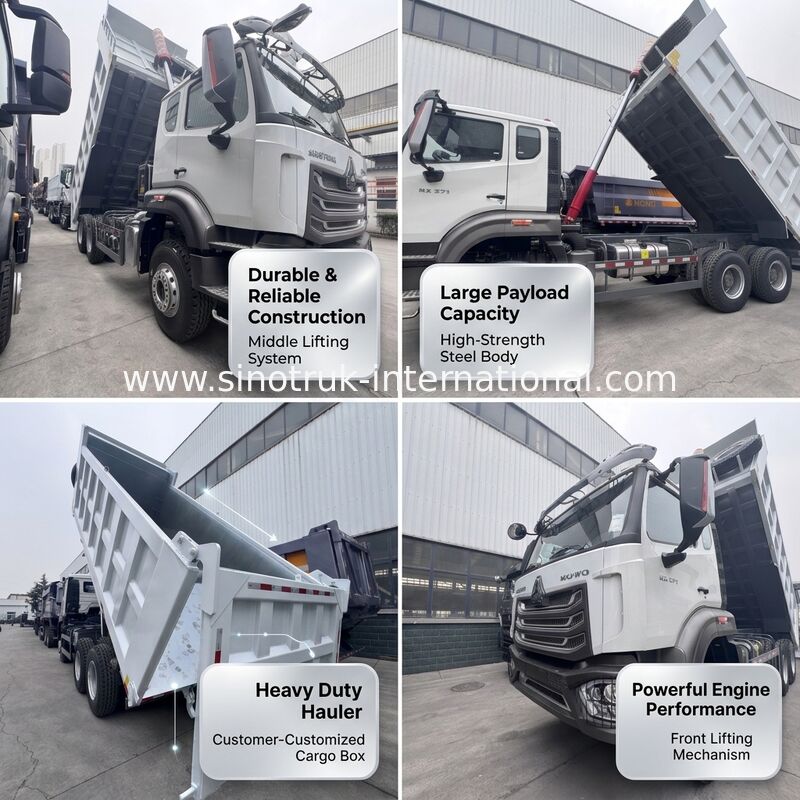 سينوتروك هوهان شاحنة هوفو الجديدة 19-20CBM مخصصة للعميل