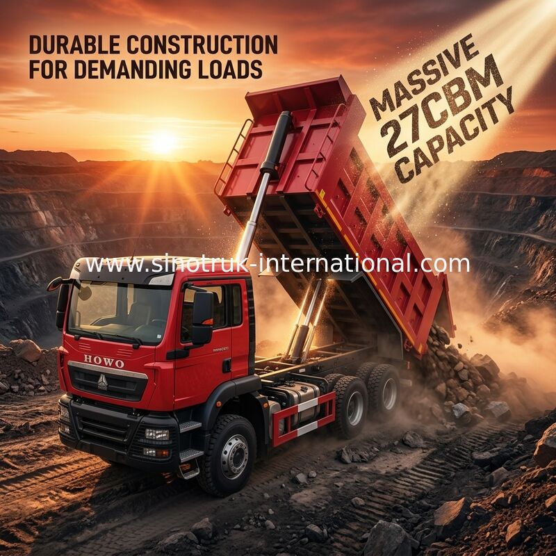 شاحنة SINOTRUK 6*4 للنقل الثقيل