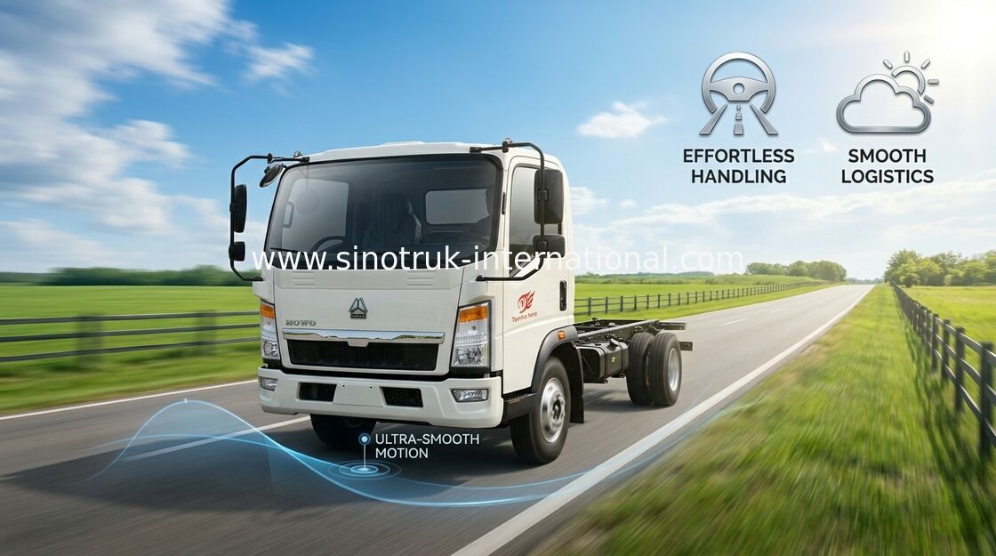Euro 2 International Light Duty Trucks 12 Tons Light Duty Cargo Truck 95 km / h