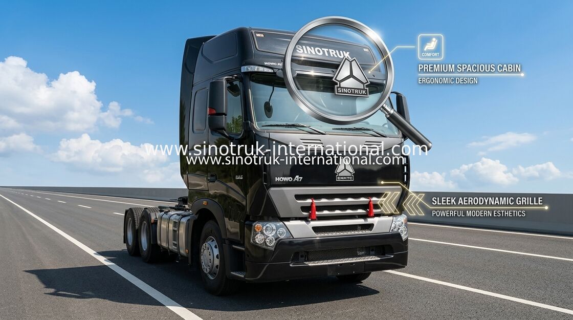 عالية الأداء D12.38 / 380HP HOWO شاحنة قلابة شاحنة وافق ISO
