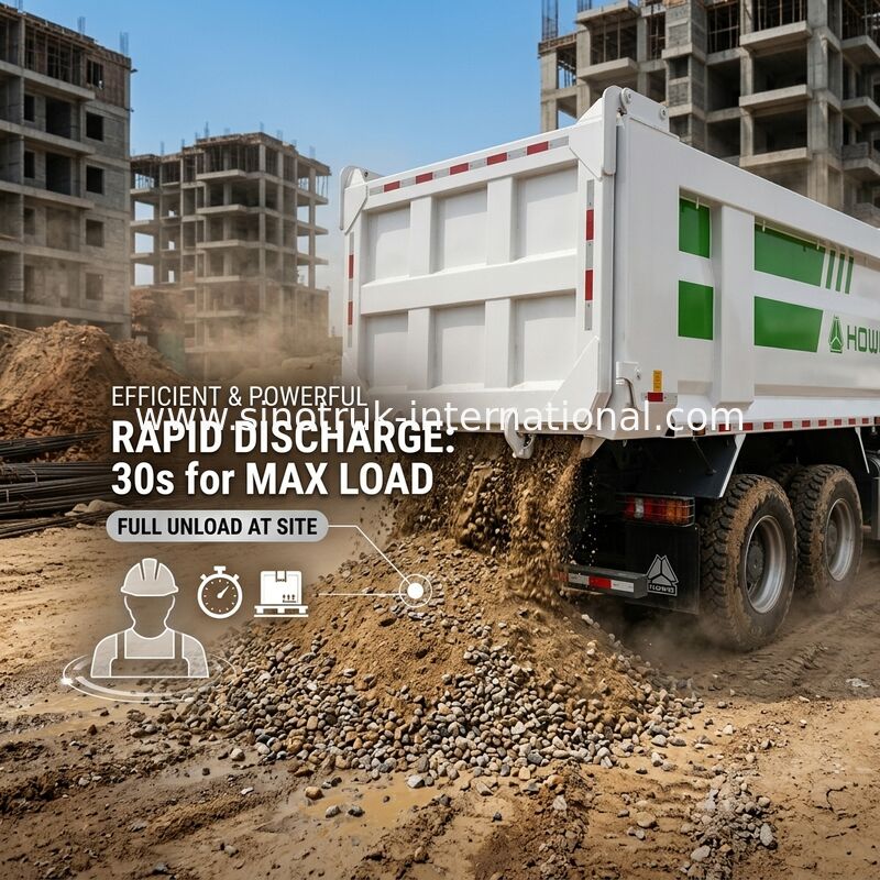 7300*2300*1500mm صندوق شحن شاحنة هيمب لتنقل البضائع بسلاسة RHD / LHD نوع القيادة