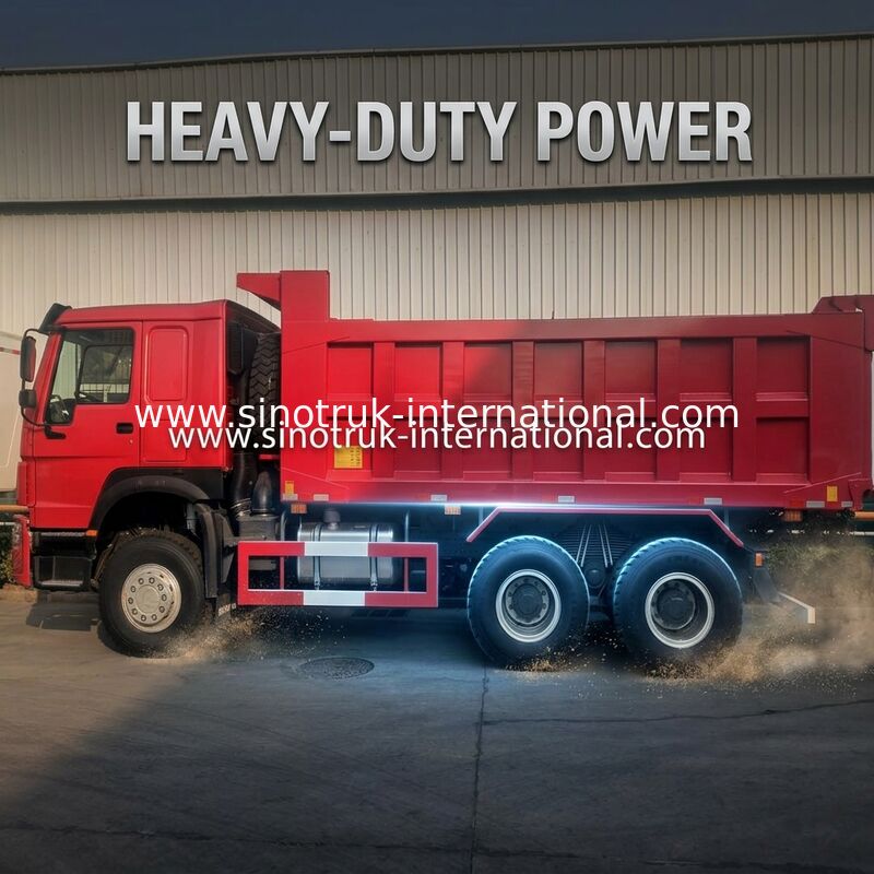 30 - 40 طن RHD Sinotruk Howo شاحنة القمامة 10 عجلات