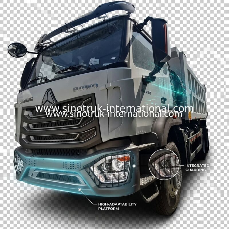 SINOTRUK HOHAN شاحنة هدر ثقيلة للصناعة التعدينية 6X4