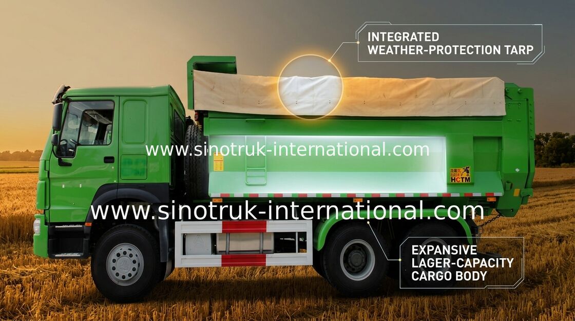 SINOTRUK Heavy Duty Tipper Dump Truck For Transport Construction material
