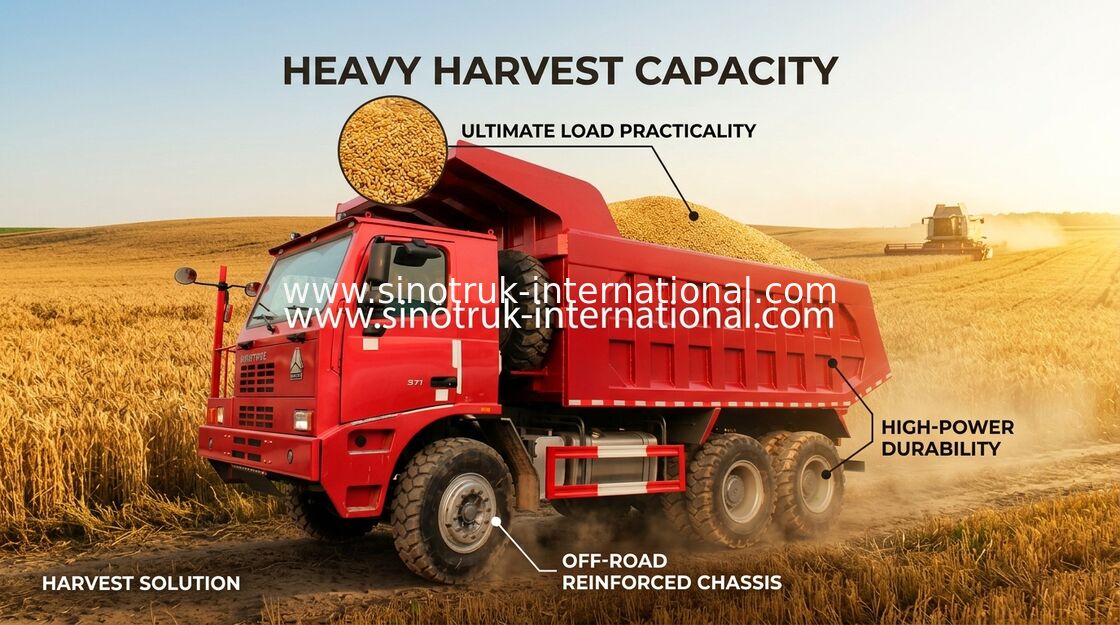 70 شاحنة تفريغ شاحنة قلابة للتعدين ، Euro 2 SINOTRUK HOWO 6x4 Dump Truck