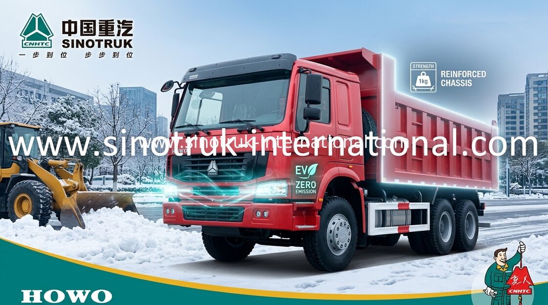 SINOTRUK HOWO قلابة شاحنة قلابة 371HP 8X4 LHD 31tons 20-30CBM ZZ3317N3567W