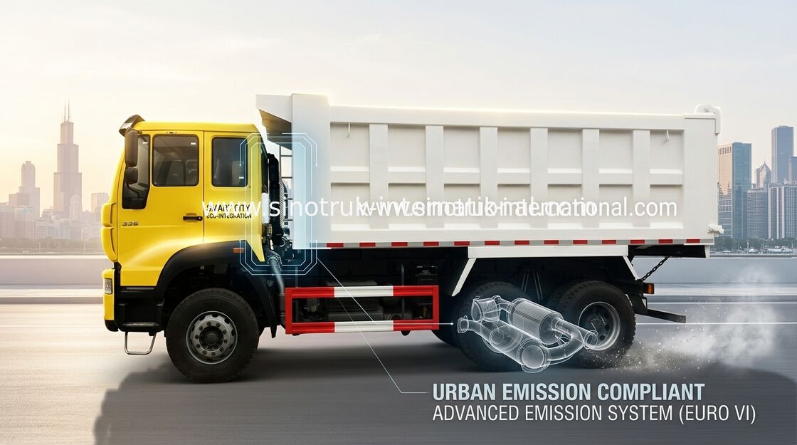 SINOTRUK الذهبي الأمير قلابة شاحنة قلابة 6X4 290HP 25tons 10-25CBM ZZ3251M3241W