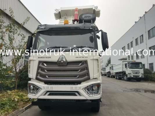30 - 40 طن RHD 10 عجلات القماش الصناعي سينوتروك هوو 6x4 شاحنة عجلة للإنشاءات