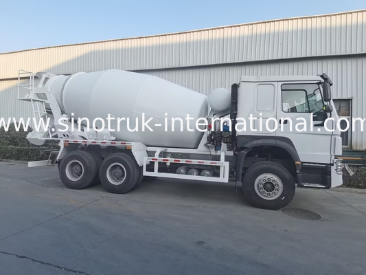 شاحنة مزيج الخرسانة Sinotruk Howo 380HP 6-10CBM 6 X 4 Euro 2 مصنع الخلط RHD