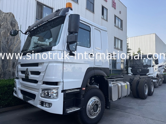 SINOTRUK HOWO شاشة الشاحنة SINOTRUK المحرك371HP 6 × 4 RHD مع ضوء تحذير يستخدم في شاحنة القمامة شاحنة الشحن شاحنة المياه