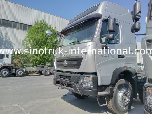 inotruk شاحنة هوو الجديدة شاشة ويتشاي محرك 8 × 4 LHD 430HP