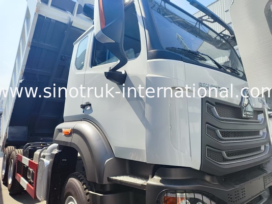 HOWO NX 371HP 6 * 4 20m3 مركز الرفع شاحنة القمامة عالية القوة الأداء مع كفاءة مركز الرفع جسم الشحن