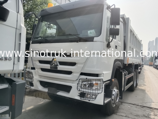 شاحنة 10 عجلات ذات عجلات 371HP 6x4 Drive محرك يورو 2