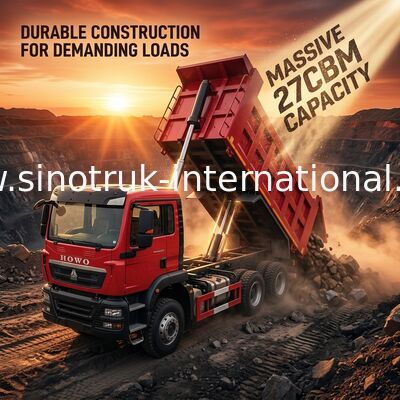 شاحنة SINOTRUK 6*4 للنقل الثقيل