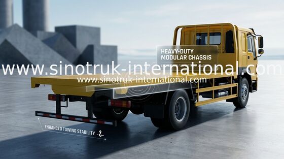 ZZ1257S5247A Euro 2371HP 8.48m شاحنة بضائع طويلة السرير