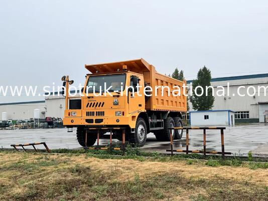 6×4 صناعة التعدين 90 طن 430HP LHD SINOTRUK HOWO لصناعة التعدين