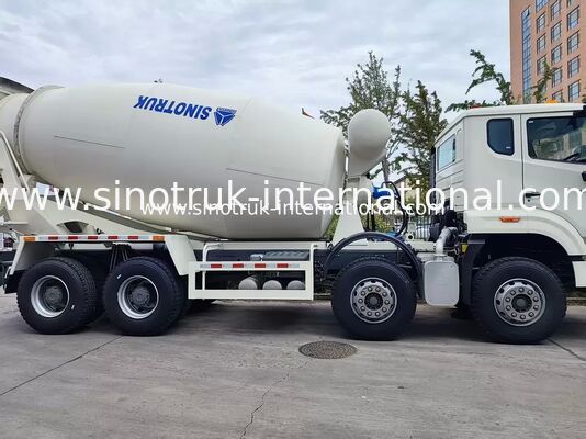 الثقيلة واجب HOWO 8x4 16CBM خلاطة الخرسانة لوري 371HP محرك PMP سرعة المخفض للبناء