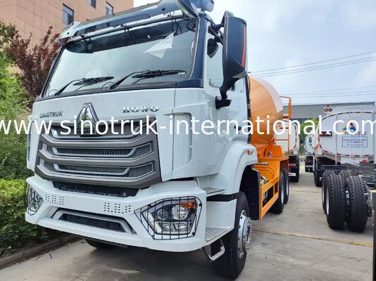 شاحنة خلاطة خرسانة Sinotruk HOWO 6×4 بسعة 10 متر مكعب | مقدمة كاملة لمزايا كابينة H77L، 371 حصان