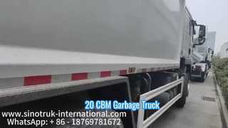 شاحنة قمامة مضغوطة