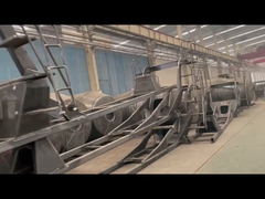 ورشة إنتاج شاحنة خلط الخرسانة HOWO