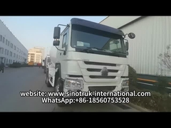 شاحنة مزيج الخرسانة Sinotruk Howo 380HP 6-10CBM 6 X 4 Euro 2 مصنع الخلط RHD