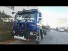 SINOTRUK HOWO 6×4 10 عجلات شاحنة خزان النفط 400 حصان هيكل خزان النفط