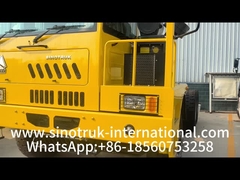 شاحنة نقل متعددة الاستخدامات شديدة التحمل بأبعاد صندوق الشحن 5800*3200*1800 ملم وكابينة الشاحنة HW7D