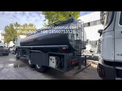 صهريج HOWO 20 متر مكعب، قابل للتخصيص بالألوان، ومجهز بموزع وقود وقادر على بيع الوقود