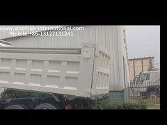 سعة جسم الشحن 20 متر مكعب شاحنة نقل للخدمة الشاقة ZZ3257V384JB1R للنقل الثقيل 6*4 N7