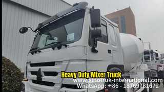 شاحنة خلط الخرسانة