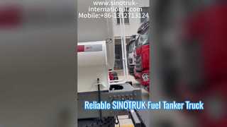 SINOTRUK HOWO 6X4 شاحنة ناقلة النفط نقل وقود موثوق
