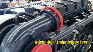 أداء محرك الديزل Weichai WP12 460HP للخدمة الشاقة
